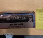 Federal 30-30 150gr Soft Point  Box of 20