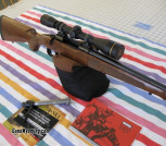 Winchester Model 70 Featherweight 243 Rifle With Leupold 3x9x40mm Scope As New Condition