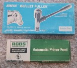 RCBS Rock Chucker Auto Primer Feed + Bullet Puller