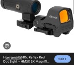 Holosun 510c with 3x Magnifier 