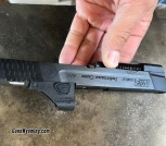 S&W Shield 4.5” upper 9mm 1/2-28 threaded 