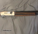 Tristar Raptor 12 Gauge 3in Silver/Black/Wood Semi Automatic Shotgun - 28in