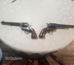 Two Great Western 45 Colts with Double holster & Belt